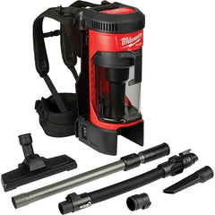 Milwaukee Tool - 1 Gal Capacity, Cordless Backpack Vacuum Cleaner - Strong Tooling