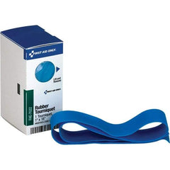 PRO-SAFE - 1-5/16" Long x 1-7/8" Wide, General Purpose Wound Care - Blue, Rubber Bandage - Strong Tooling