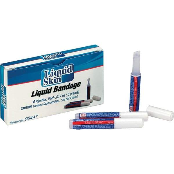 PRO-SAFE - 4" Long x 5/8" Wide, General Purpose Wound Care - Liquid Bandage - Strong Tooling