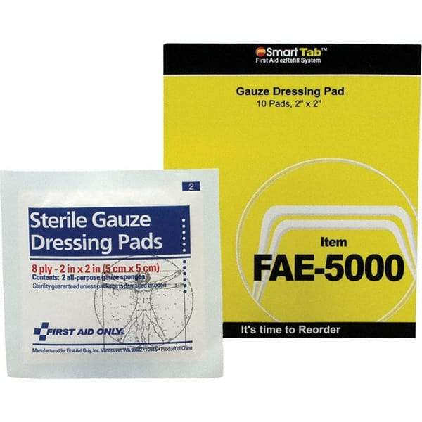 PRO-SAFE - 4" Long x 1/8" Wide, General Purpose Wound Care - White, Gauze Bandage - Strong Tooling