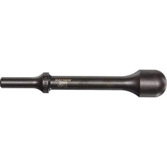 Mayhew - 1" Head Width, 6" OAL, Pneumatic Hammer - Round Drive, Round Shank, Steel - Strong Tooling