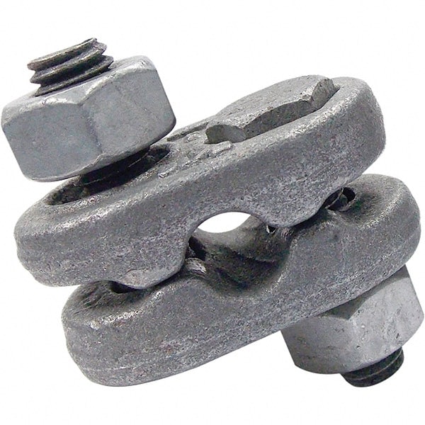 CM - 9/16 to 5/8" Wire Rope Double Saddle Clip - Strong Tooling