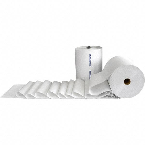 PRO-SOURCE - Hard Roll of 1 Ply White Paper Towels - 7-7/8" Wide, 800' Roll Length - Strong Tooling