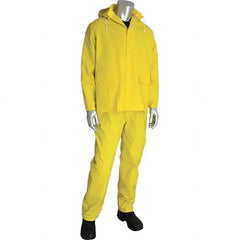 Falcon - Size 2XL Yellow Waterproof Three Piece Suit - Strong Tooling