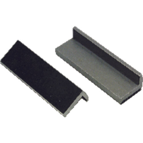 Rubber Faced Vise Jaw Pads - Rubber Jaw pads protect delicate parts from damage - 4″ Pad length - Strong Tooling