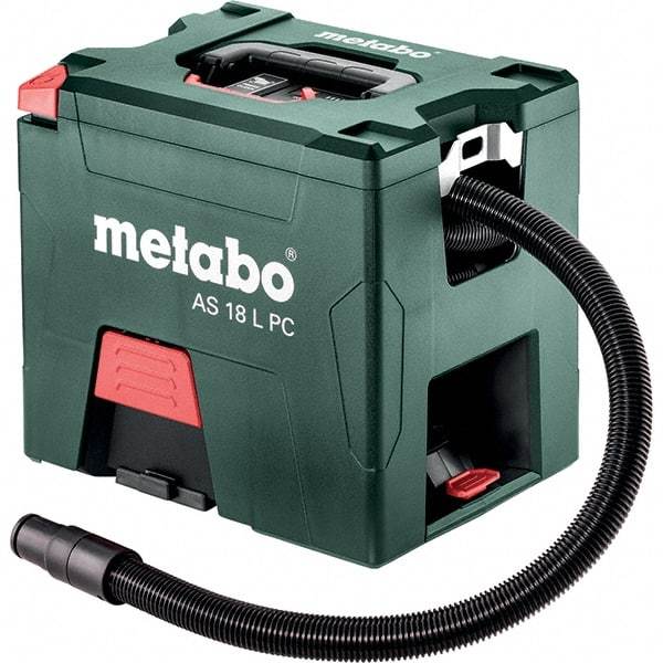 Metabo - 2 Gal Capacity, Cordless Portable Wet/Dry Vacuum Bare - 18 Volts, 16.5 Lb - Strong Tooling