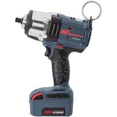 Ingersoll-Rand - 1/2" Drive 20 Volt Pistol Grip Cordless Impact Wrench & Ratchet - 0 to 1,900 RPM, 0 to 2,450 BPM, 1,500 Ft/Lb Torque, Lithium-Ion Batteries - Strong Tooling