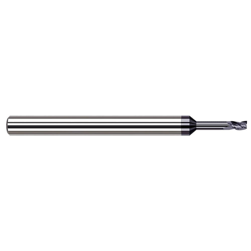 Harvey Tool - Square End Mills Mill Diameter (Decimal Inch): 0.0300 Length of Cut (Decimal Inch): 0.0450 - Strong Tooling