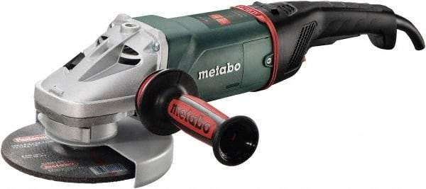 Metabo - 7" Wheel Diam, 8,500 RPM, Corded Angle & Disc Grinder - 5/8-11 Spindle, 15 Amps - Strong Tooling