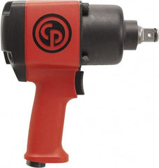 Chicago Pneumatic - 3/4" Drive, 6,300 RPM, 950 Ft/Lb Torque Impact Wrench - Pistol Grip Handle, 900 IPM, 30 CFM, 90 psi, 3/8" NPT Inlet - Strong Tooling