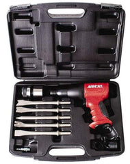 AIRCAT - 3,000 BPM, 2.8 Inch Long Stroke, Air Hammer Kit - 7.16 CFM Air Consumption, 1/4 Inch Inlet - Strong Tooling