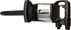 AIRCAT - 1" Drive, 5,000 RPM, 1,800 Ft/Lb Torque Impact Wrench - D-Handle, 1,400 IPM, 12 CFM, 90 psi, 1/2" NPT Inlet - Strong Tooling