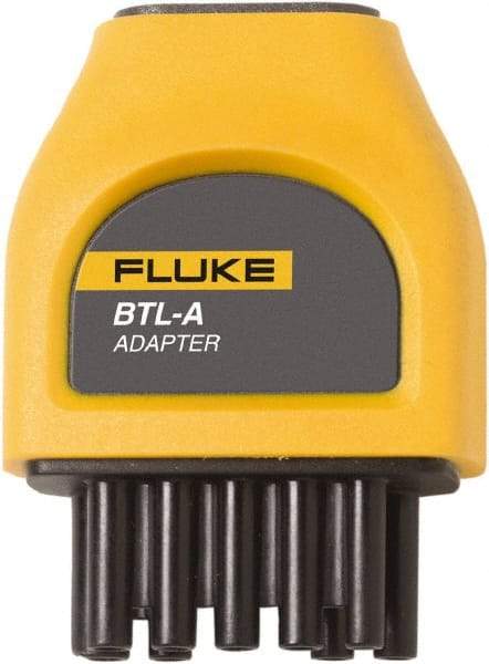 Fluke - Yellow/Black Electrical Test Equipment Adapter - Use with Fluke 500 Series Battersy Analyzers - Strong Tooling