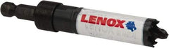 Lenox - 11/16" Diam, 1-1/2" Cutting Depth, Hole Saw - Bi-Metal Saw, Toothed Edge - Strong Tooling