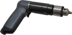 Ingersoll-Rand - 3/8" Keyed Chuck - Pistol Grip Handle, 350 RPM, 20 CFM, 0.51 hp, 90 psi - Strong Tooling