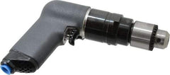 Ingersoll-Rand - 3/8" Keyed Chuck - Pistol Grip Handle, 3,200 RPM, 25 CFM, 0.75 hp, 90 psi - Strong Tooling