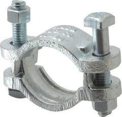 Dixon Valve & Coupling - 1-3/4 to 2-3/64" OD, Double Bolt Iron Clamp - Plated Malleable Iron - Strong Tooling