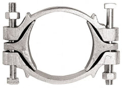 Dixon Valve & Coupling - 11-3/16 to 13" OD, Double Bolt Iron Clamp - Plated Malleable Iron - Strong Tooling