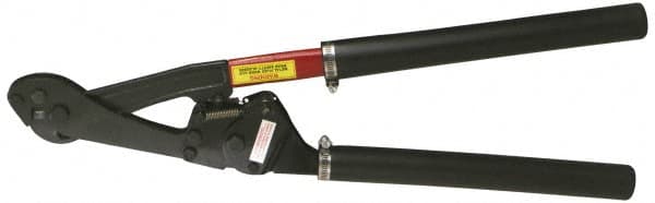 H.K. Porter - 28" OAL, 1/2" Capacity, Guy Strand Cutter - Angled Tip Head, Rubber Handle - Strong Tooling