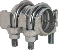 Campbell Fittings - 1" Hose, Interlocking U-Bolt Clamp - Plated Steel - Strong Tooling