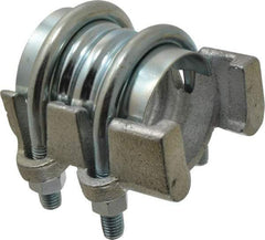 Campbell Fittings - 2" Hose, Interlocking U-Bolt Clamp - Plated Steel - Strong Tooling