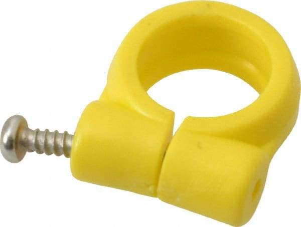 Value Collection - 1/4" Hose Inside Diam, Coolant Hose Element Clamp - For Use with 1/4" Snap Together Hose System, 4 Pieces - Strong Tooling