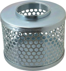 Kuriyama of America - 3" Hose, Round Hole Strainer - Plated Steel - Strong Tooling