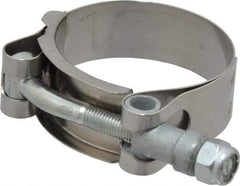 Campbell Fittings - 1-7/8" Hose, 3/4" Wide x 0.025" Thick, T-Bolt Band Clamp - Stainless Steel - Strong Tooling