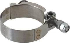 Campbell Fittings - 2" Hose, 3/4" Wide x 0.025" Thick, T-Bolt Band Clamp - Stainless Steel - Strong Tooling