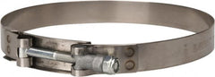 Campbell Fittings - 6" Hose, 3/4" Wide x 0.025" Thick, T-Bolt Band Clamp - Strong Tooling