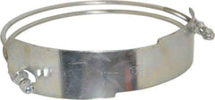 Kuriyama of America - 10" Hose, Spiral Double Bolt Hose Clamp - Plated Steel - Strong Tooling