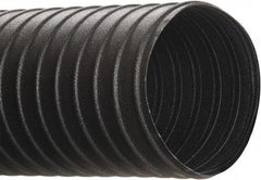 Hi-Tech Duravent - 16" ID, 25' Long, Neoprene Coated Polyester Blower & Duct Hose - Black, 18-1/2" Bend Radius, 8 In/Hg, 19 Max psi, -40 to 250°F, Chemical and Abrasion Resistant - Strong Tooling