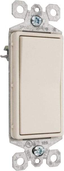 Pass & Seymour - 1 Pole, 120 to 277 VAC, 15 Amp, Specification Grade, Rocker, Wall and Dimmer Light Switch - 1.43 Inch Wide x 4.19 Inch High - Strong Tooling