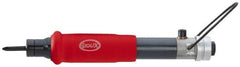 Sioux Tools - 1/4" Bit Holder, 800 RPM, Inline Handle Air Screwdriver - 5 to 50 In/Lb Torque, 8 CFM - Strong Tooling