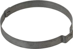 Oetiker - 54.4 to 57.5mm, Zinc-Plated 1-Ear Clamp - 2-1/4" Noml Size, 10mm Inner Width, 7mm Wide x 0.75mm Thick, Carbon Steel - Strong Tooling