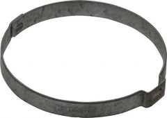 Oetiker - 55.9 to 59mm, Zinc-Plated 1-Ear Clamp - 2-5/16" Noml Size, 10mm Inner Width, 7mm Wide x 0.75mm Thick, Carbon Steel - Strong Tooling