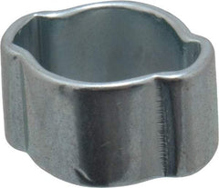 Oetiker - 5 to 7mm, Zinc-Plated 2-Ear Clamp - 1/4" Noml Size, 3.14mm Inner Width, 6mm Wide x 0.7mm Thick, Carbon Steel - Strong Tooling