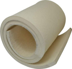 Made in USA - 5/8 Inch Thick x 60 Inch Wide x 12 Inch Long, Pressed Wool Felt Sheet - 10 Lbs/Square Yd., White, 500 psi - Strong Tooling