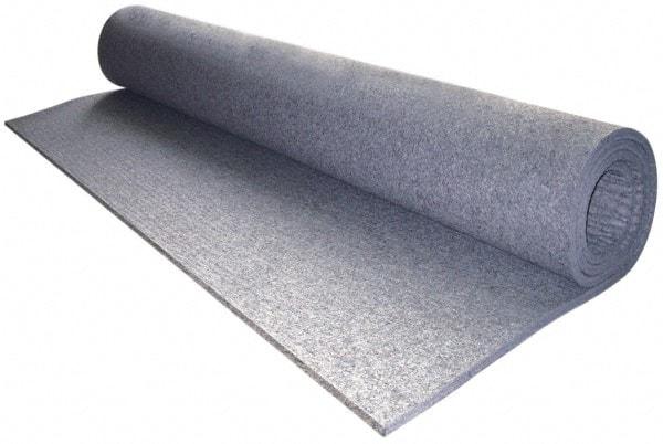 Made in USA - 1/4 Inch Thick x 60 Inch Wide x 60 Inch Long, Pressed Wool Felt Sheet - 4 Lbs/Square Yd., Gray, 400 psi - Strong Tooling