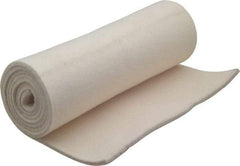 Made in USA - 3/16 Inch Thick x 66 Inch Wide x 12 Inch Long, Pressed Wool Felt Sheet - 2.3 Lbs/Square Yd., White, 400 psi - Strong Tooling