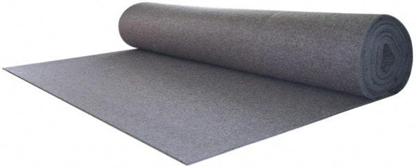 Made in USA - 1/2 Inch Thick x 72 Inch Wide x 60 Inch Long, Pressed Wool Felt Sheet - 4.2 Lbs/Square Yd., Gray, 75 psi - Strong Tooling