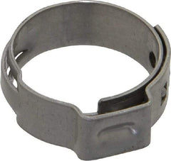 Oetiker - Stepless Ear Clamp - 11/16" Noml Size, 8mm Inner Width, 7mm Wide x 0.6mm Thick, Stainless Steel - Strong Tooling