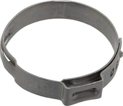 Oetiker - Stepless Ear Clamp - 1-3/16" Noml Size, 10mm Inner Width, 7mm Wide x 0.6mm Thick, Stainless Steel - Strong Tooling