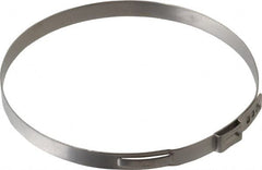 Oetiker - Stepless Ear Clamp - 3-5/16" Noml Size, 10mm Inner Width, 7mm Wide x 0.6mm Thick, Stainless Steel - Strong Tooling