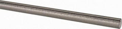 Made in USA - 3/8" Diam, 2' Long, 1045 Steel Keyed Round Linear Shafting - 3/32" Key - Strong Tooling