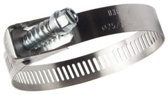 IDEAL TRIDON - SAE Size 280, 14-1/4 to 18" Diam, Stainless Steel Quick Release Worm Drive Clamp - 1/2" Wide, Material Grade 301, Series 550 - Strong Tooling