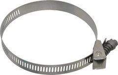 IDEAL TRIDON - SAE Size 48, 1-1/2 to 3-1/2" Diam, Stainless Steel Quick Release Worm Drive Clamp - 1/2" Wide, Material Grade 301, Series 550 - Strong Tooling