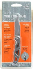 Gerber - 2-7/32" Blade, 6" OAL, Partially Serrated Folding Knife - 3.07" Closed Length, Stainless Steel, 1 Blade, 1 Edge, Pocket Clip - Strong Tooling