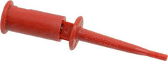 Pomona - Red Electrical Test Equipment Clip - Use with SMD Grabbers - Strong Tooling