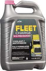 Peak - 1 Gal Heavy Duty Antifreeze & Coolant - Ethylene Glycol with SCA & Inhibitors Composition - Strong Tooling